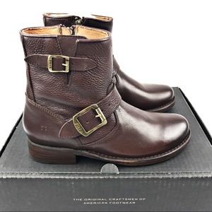 Frye | “Vicky” | Buckle Ankle Boot